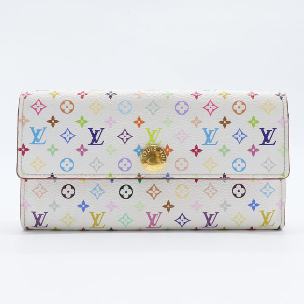 Monogram Multicolore Sarah Wallet long wallets