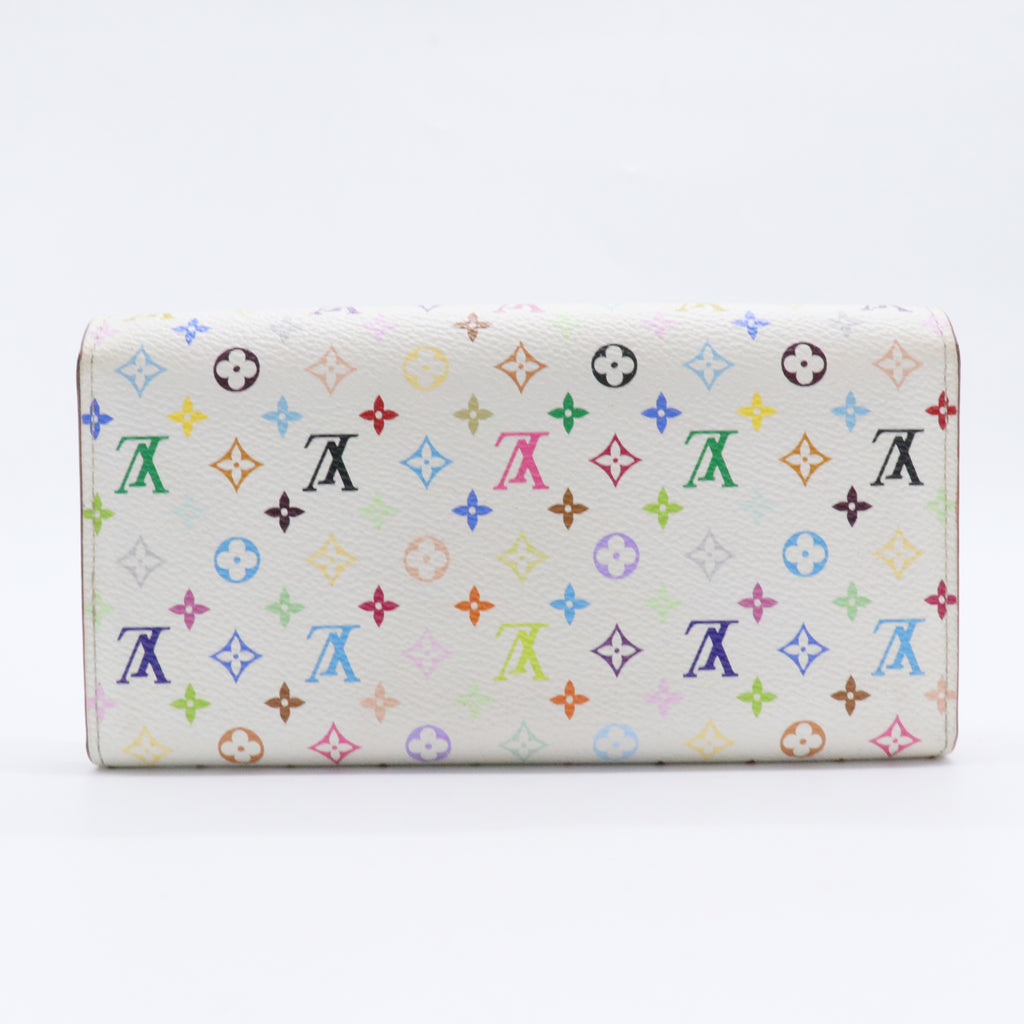 Monogram Multicolore Sarah Wallet long wallets