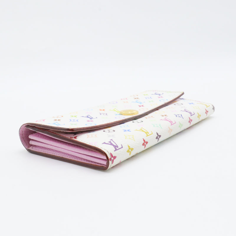 Monogram Multicolore Sarah Wallet long wallets