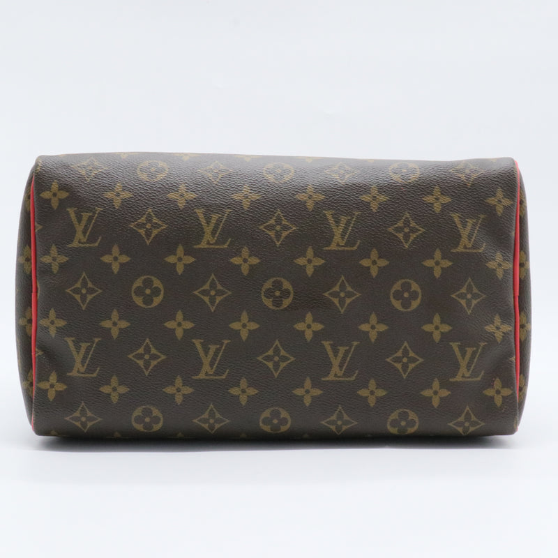 Speedy Handbag Limited Edition Totem Monogram Canvas 30