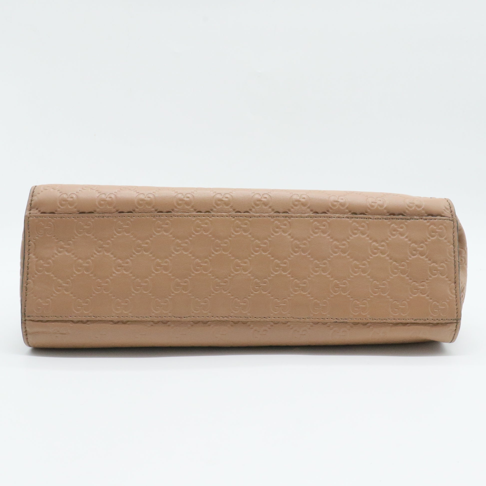 Emily Chain Flap Shoulder Bag Guccissima Leather Large