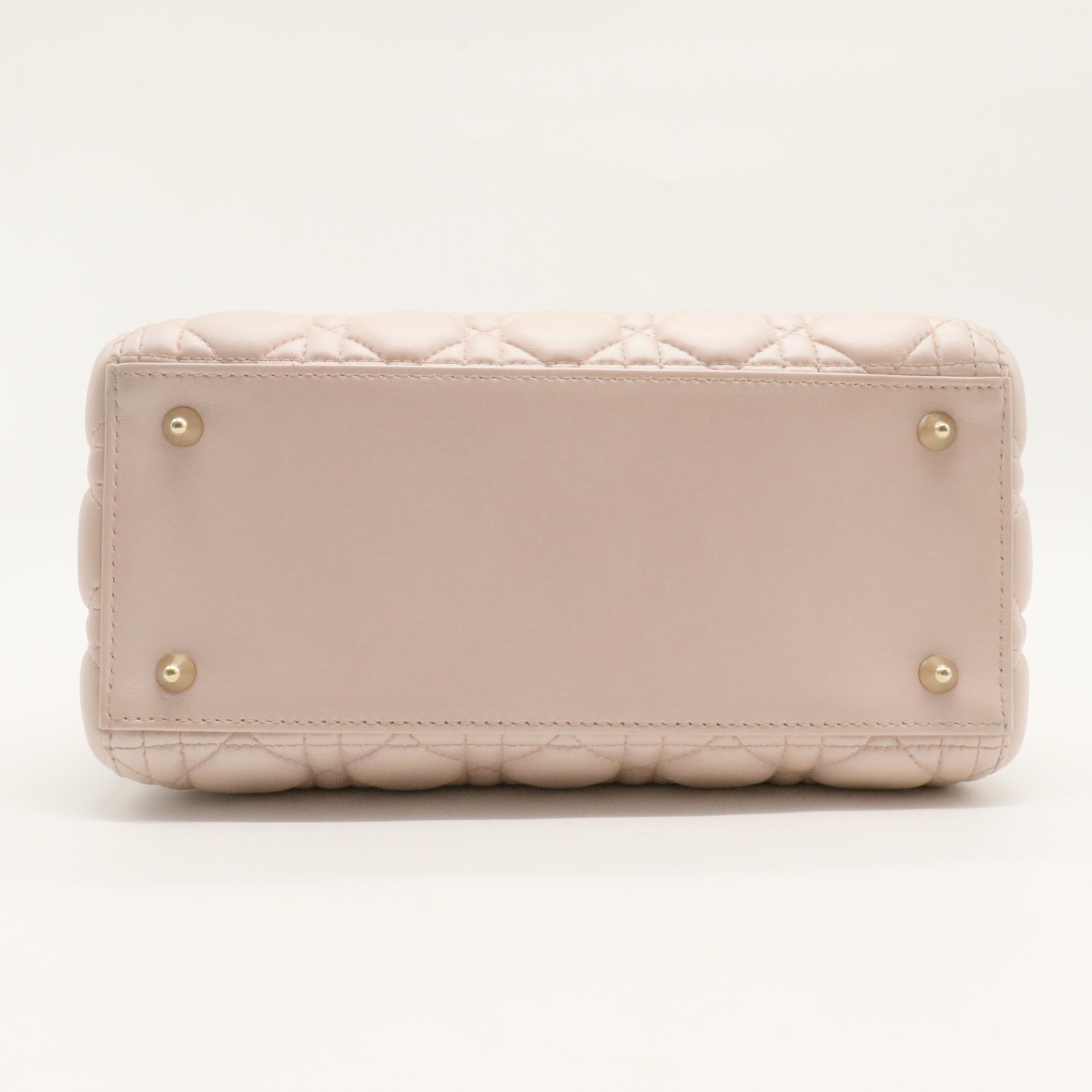 Lady Dior Bag Cannage Quilt Lambskin Medium