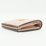 Bee Accent Leather Compact Wallet