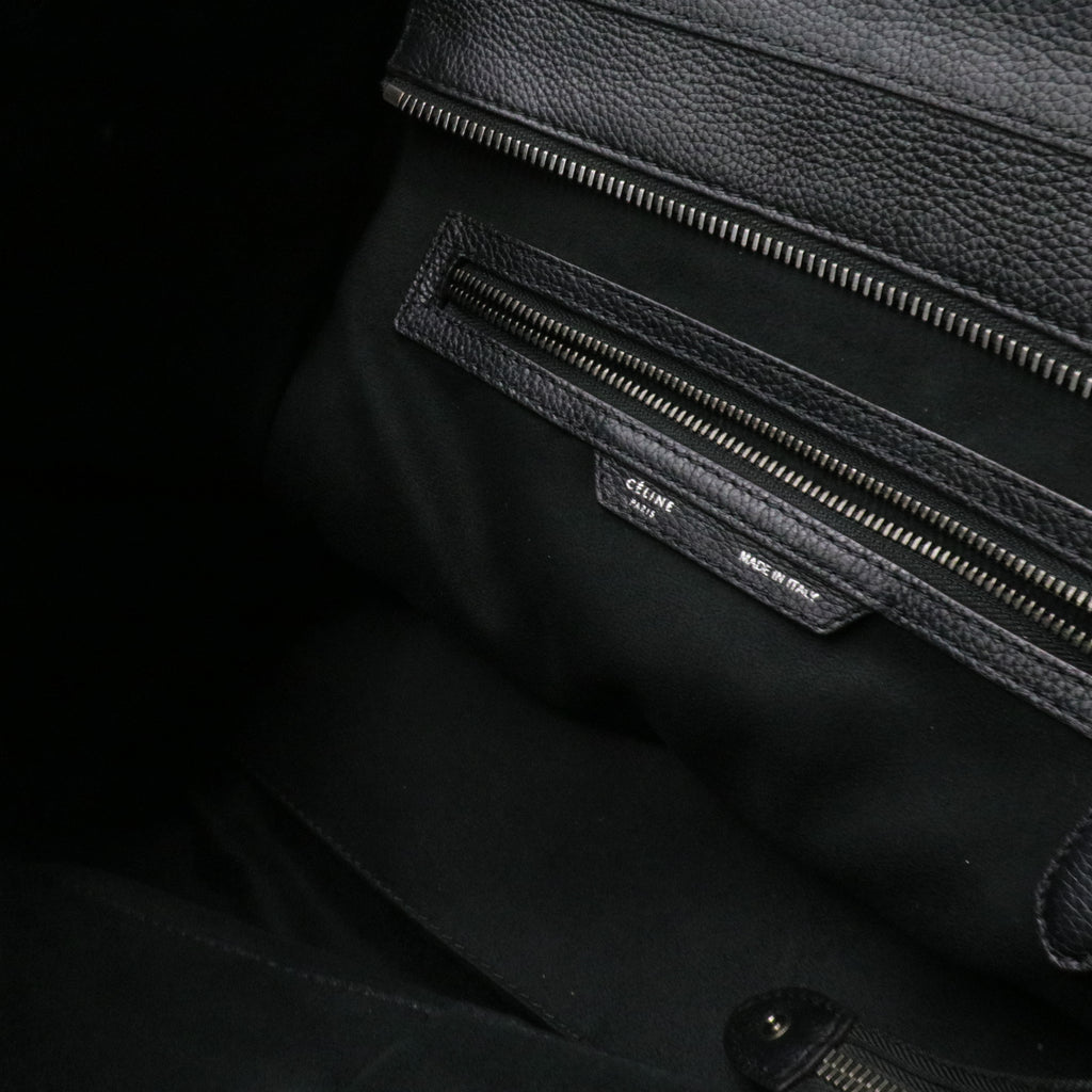 Luggage Bag Grainy Leather Mini