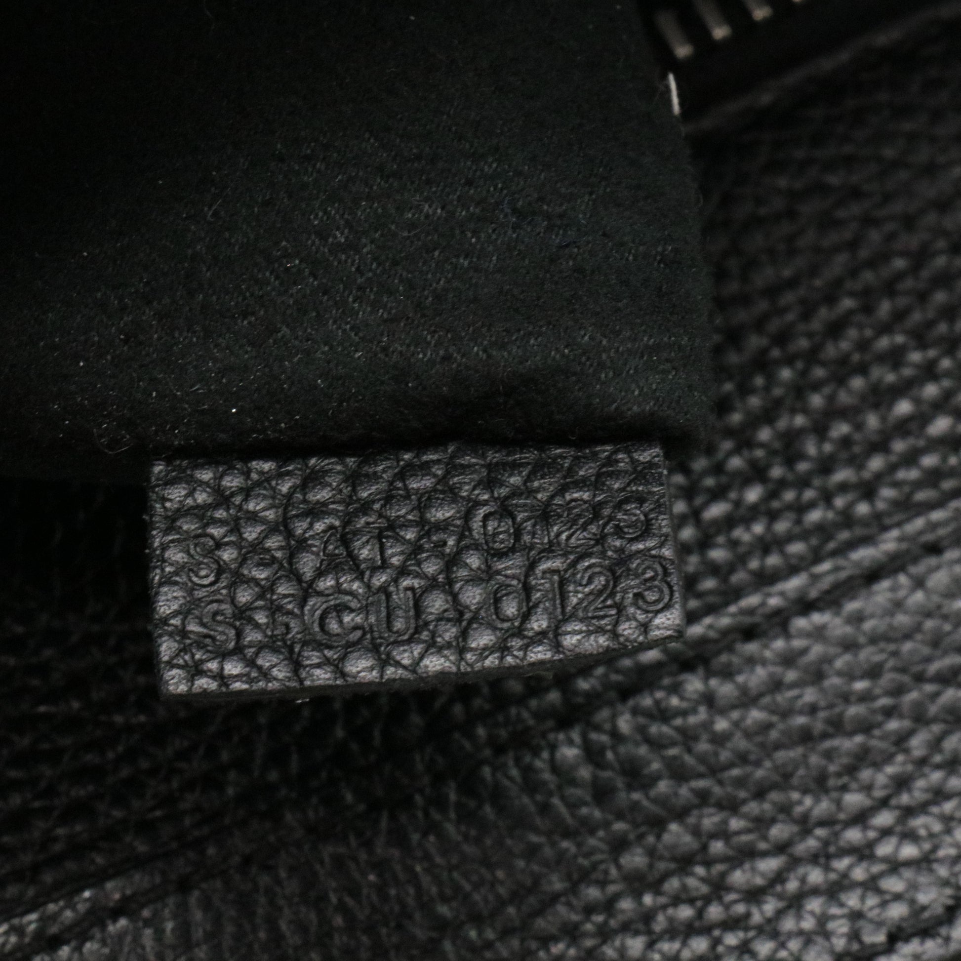 Luggage Bag Grainy Leather Mini
