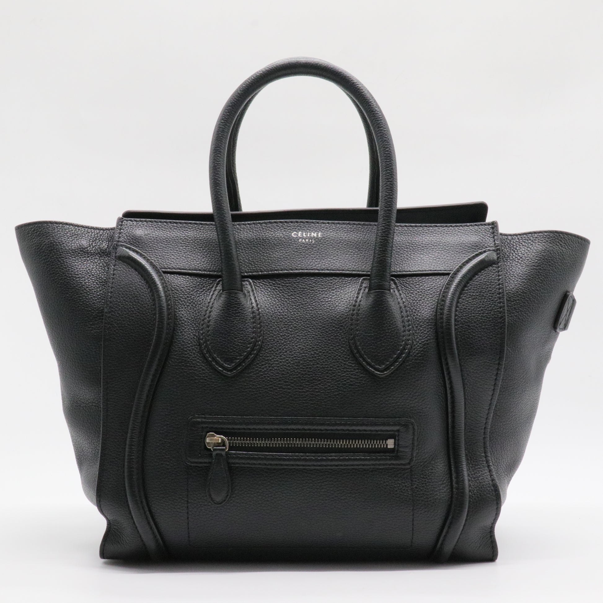 Luggage Bag Grainy Leather Mini