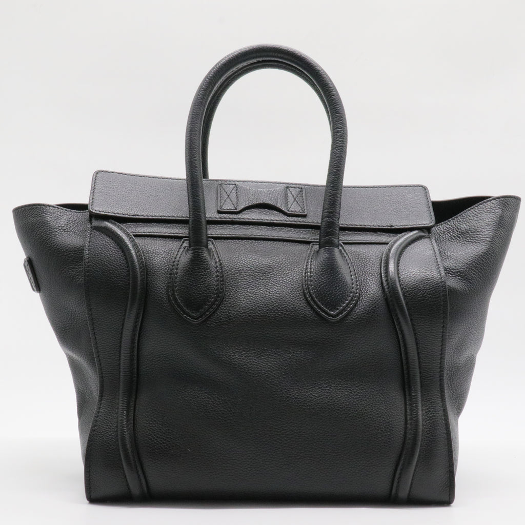Luggage Bag Grainy Leather Mini