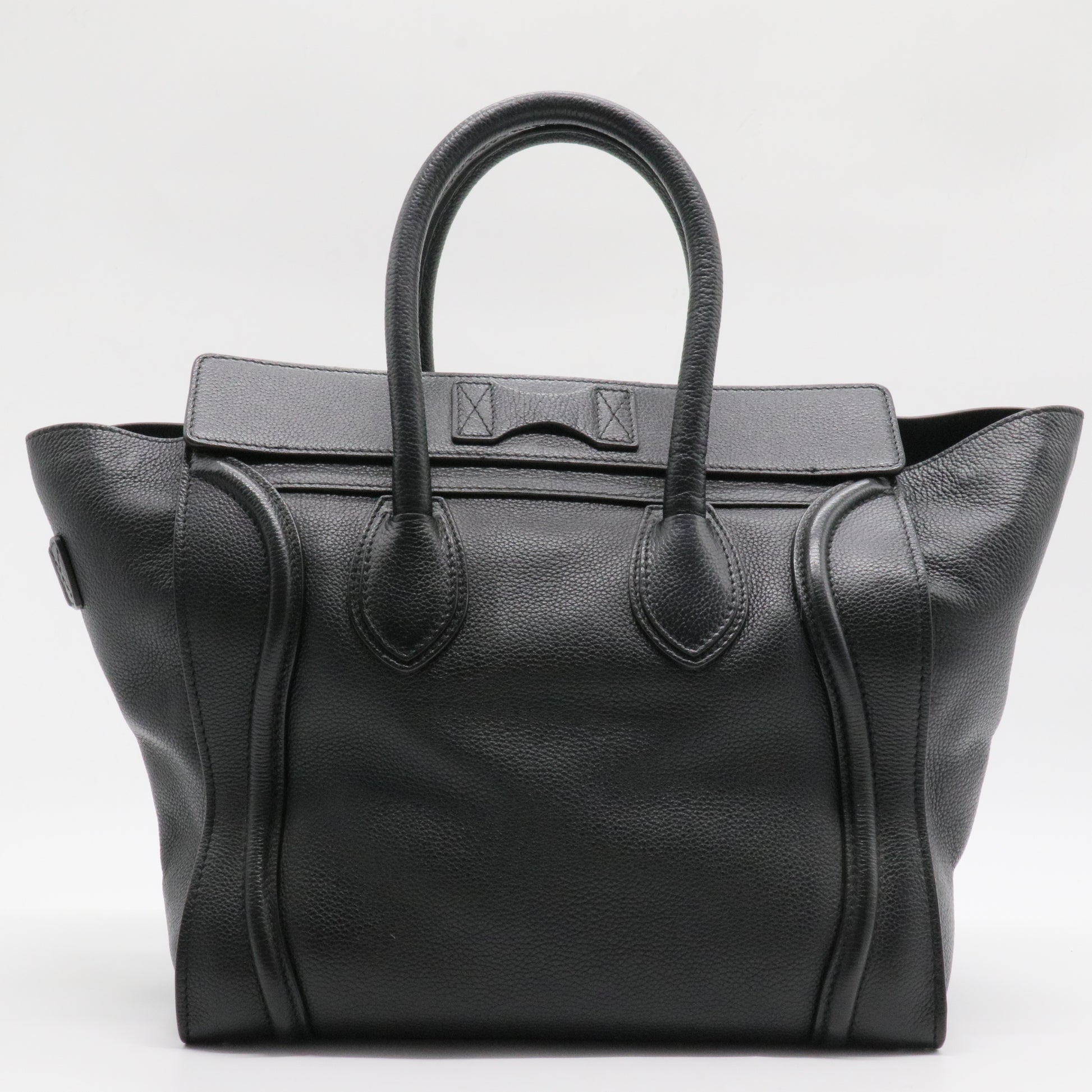 Luggage Bag Grainy Leather Mini