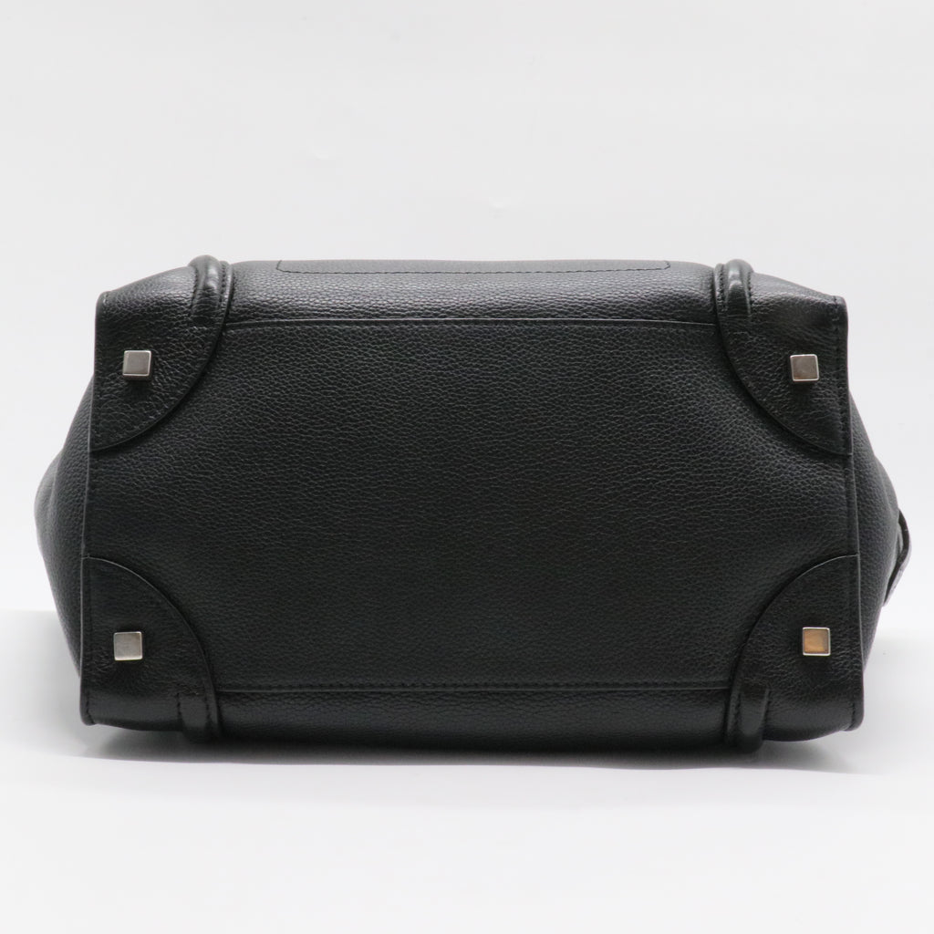 Luggage Bag Grainy Leather Mini