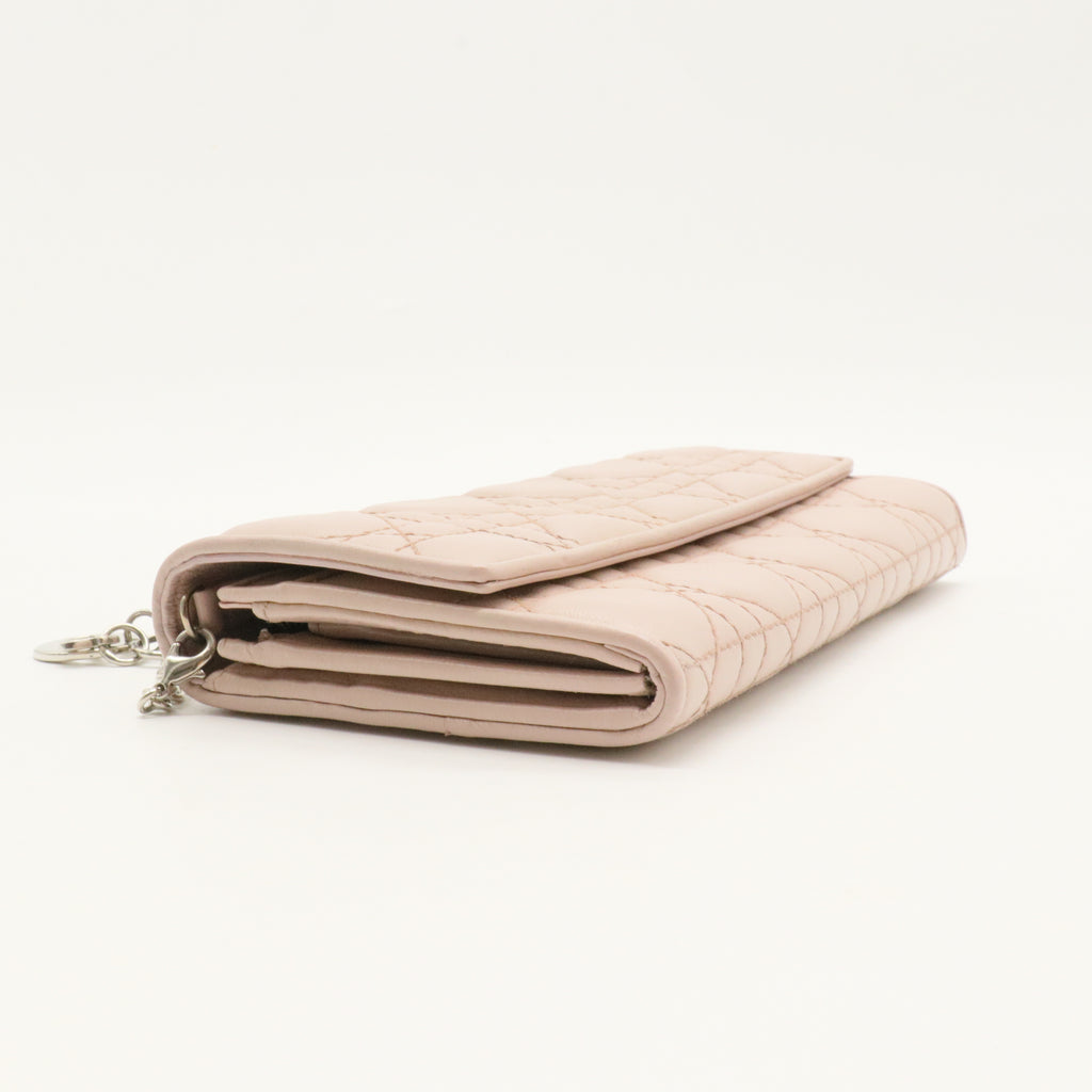 Lady Dior Croisiere Chain Wallet Cannage Quilt Lambskin