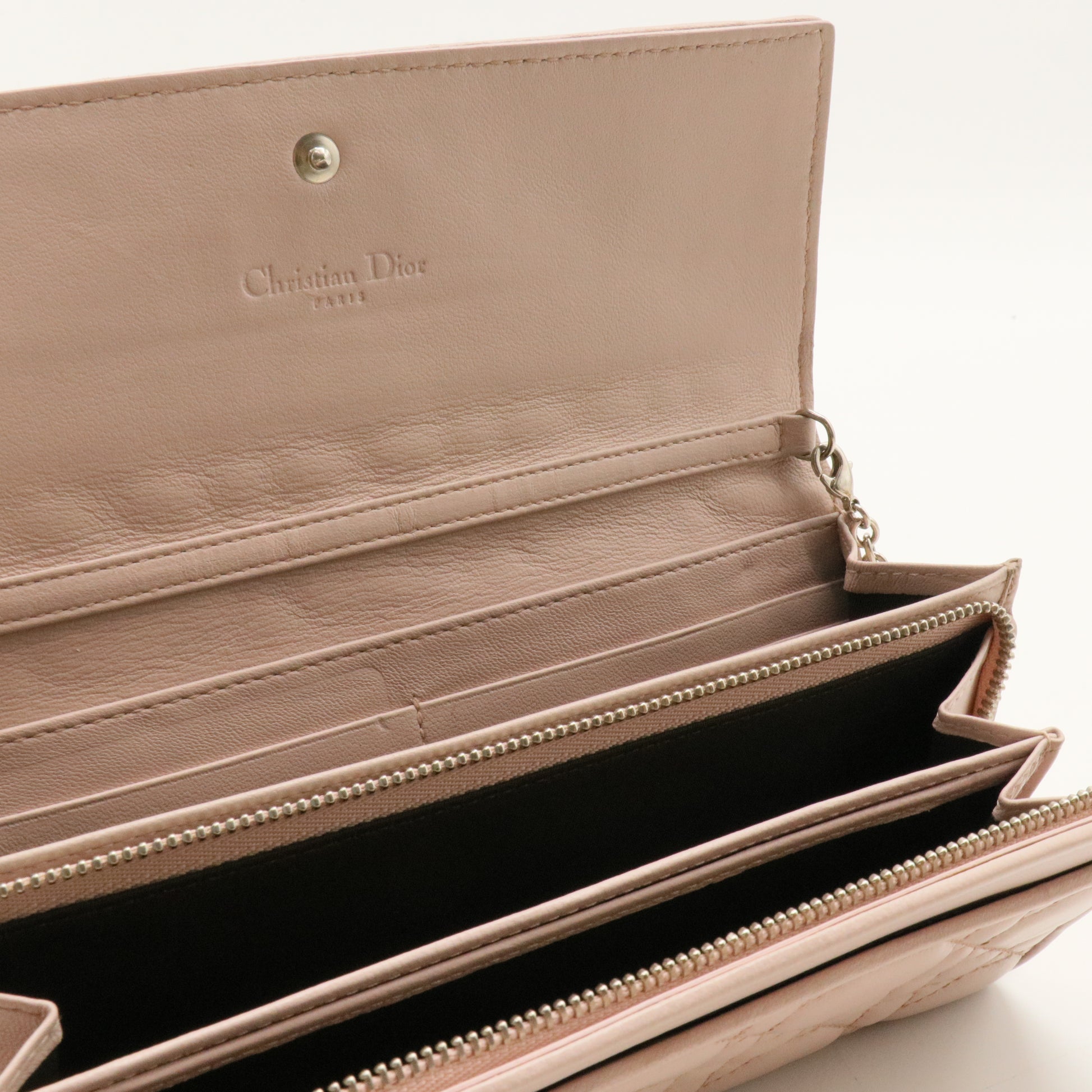 Lady Dior Croisiere Chain Wallet Cannage Quilt Lambskin