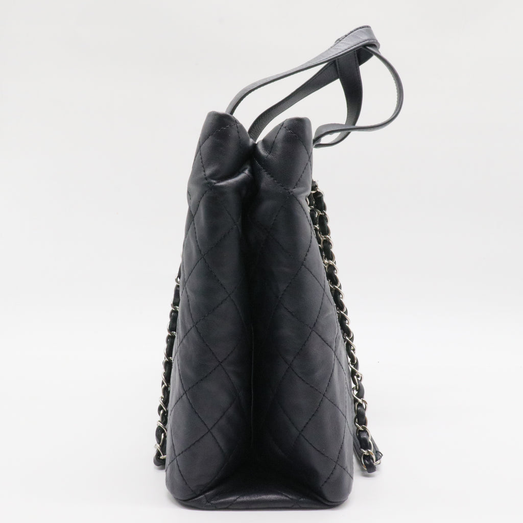Daily Shopping Tote Quilted Lambskin