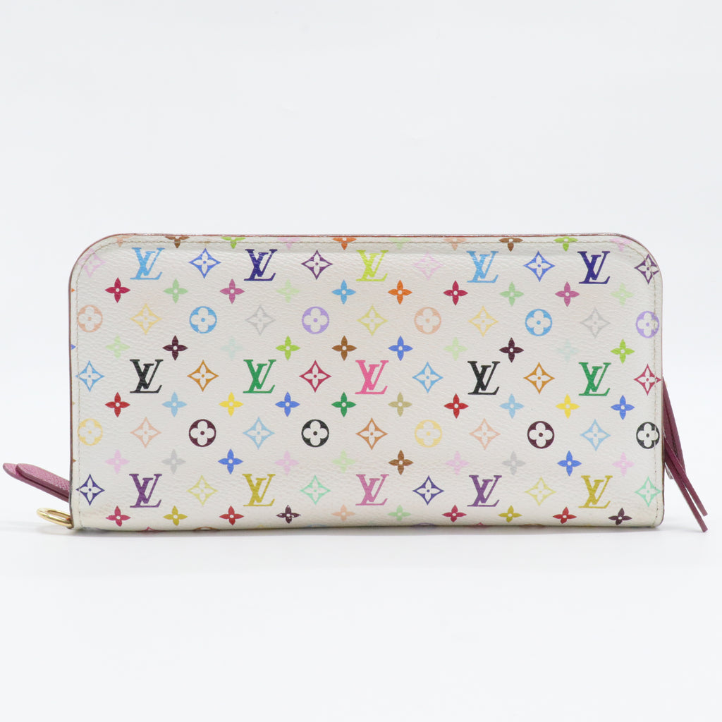 Monogram Multicolor Insolite Wallet White Litchi