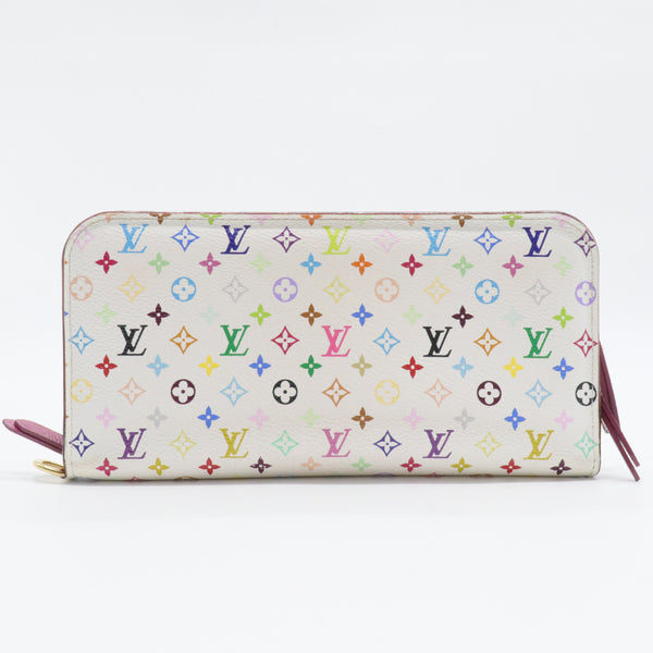 Monogram Multicolor Insolite Wallet White Litchi