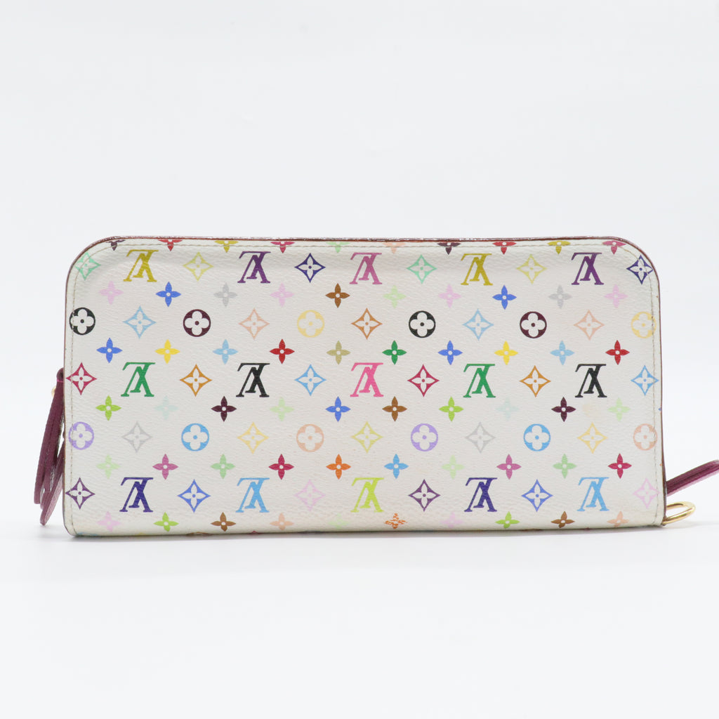Monogram Multicolor Insolite Wallet White Litchi