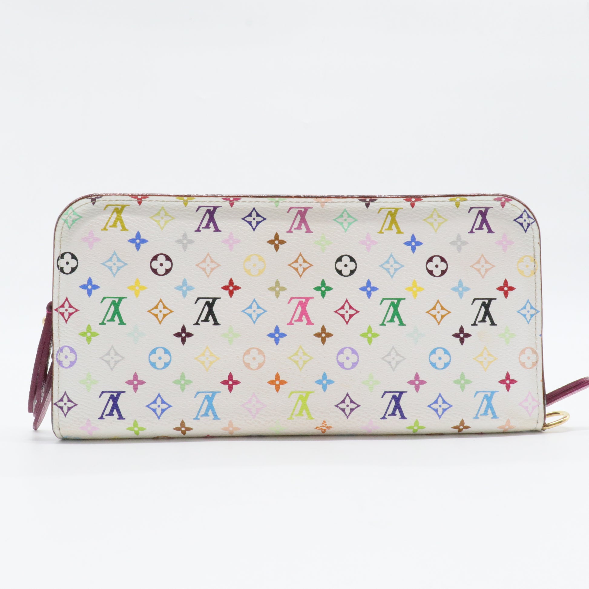 Monogram Multicolor Insolite Wallet White Litchi
