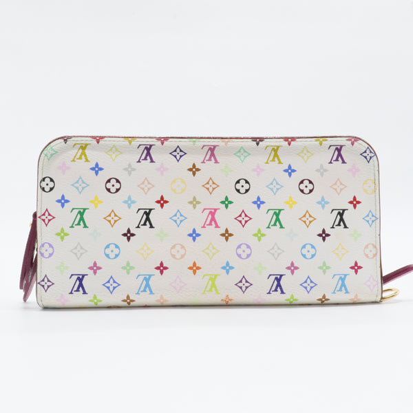 Monogram Multicolor Insolite Wallet White Litchi