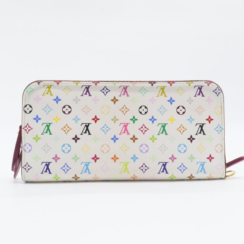 Monogram Multicolor Insolite Wallet White Litchi