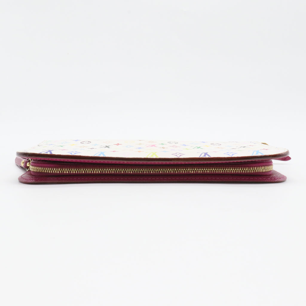 Monogram Multicolor Insolite Wallet White Litchi