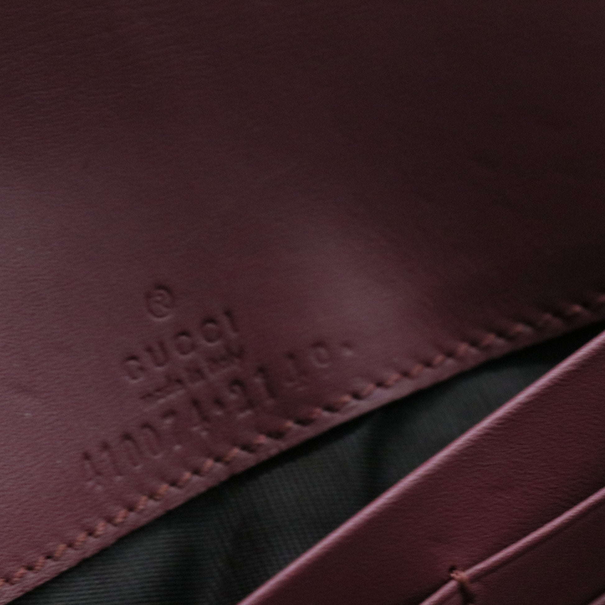 Continental Wallet On Chain Blooms Print GG Coated Canvas