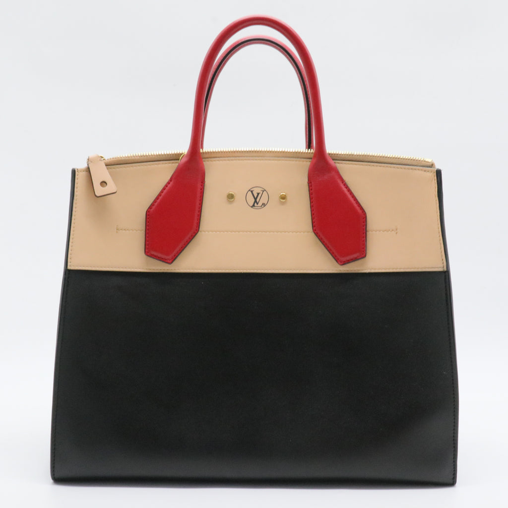 City Steamer Handbag Leather MM