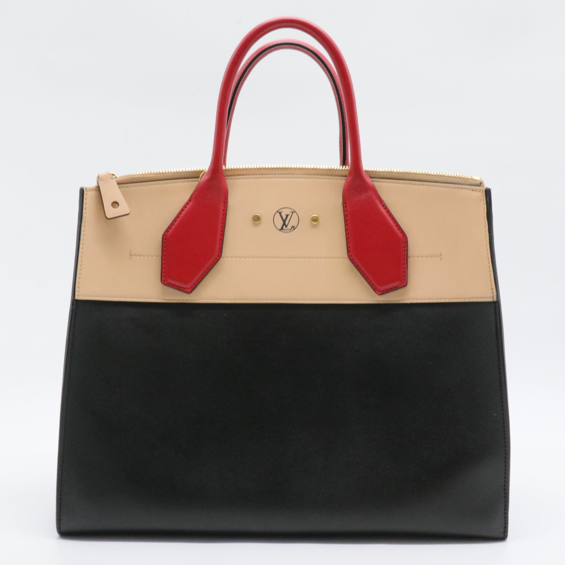 City Steamer Handbag Leather MM
