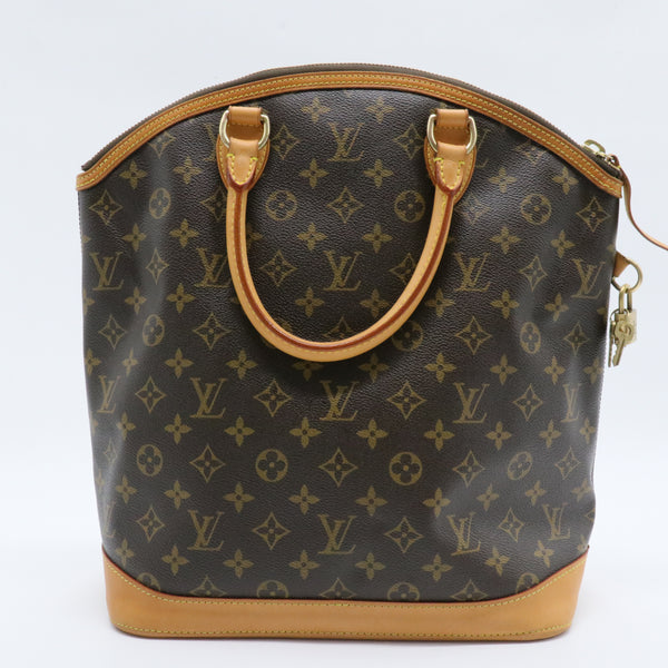 Lockit Handbag Monogram Canvas Vertical