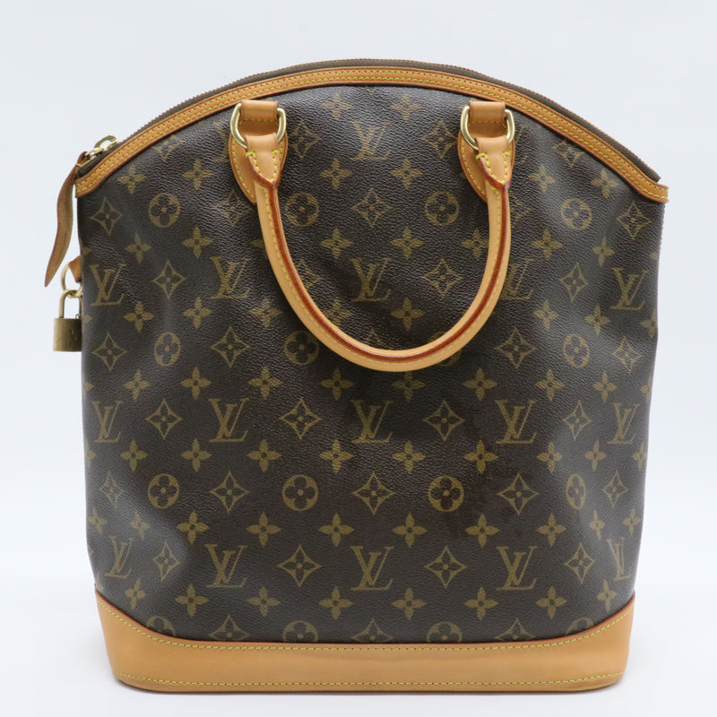 Lockit Handbag Monogram Canvas Vertical