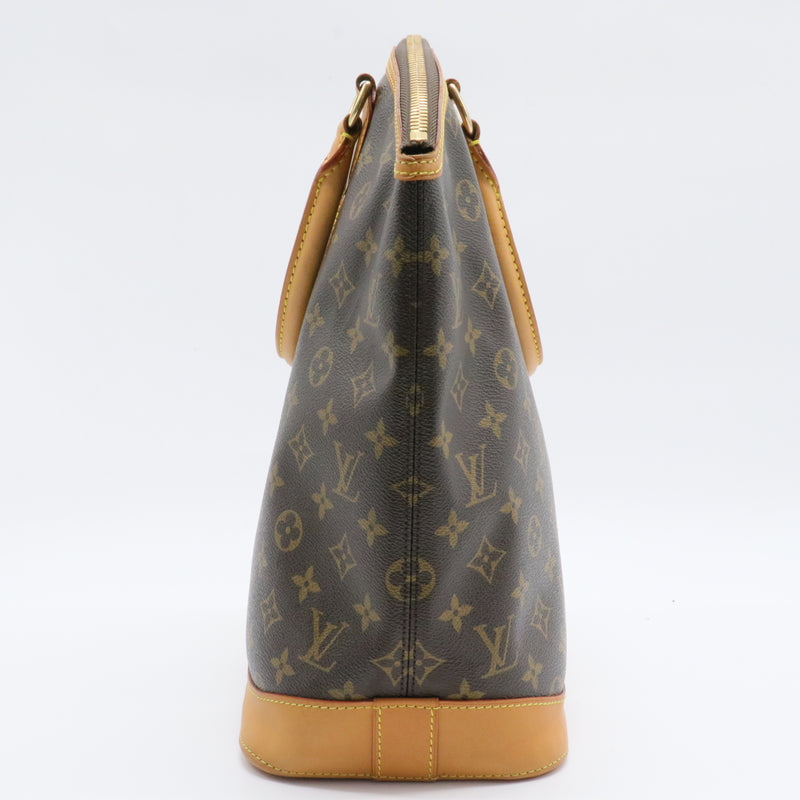 Lockit Handbag Monogram Canvas Vertical