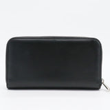 Logo Zip Around Wallet Printed Leather Long