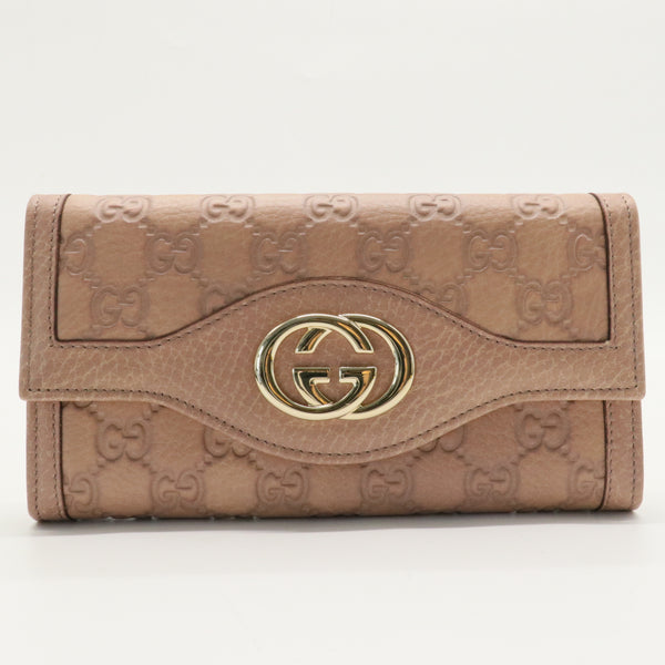 Interlocking G Logo Leather Wallet