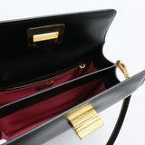 Turnlock Shoulder Bag Saffiano Leather