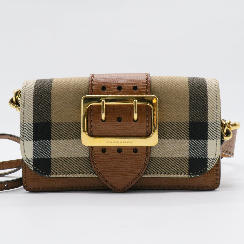 House Check Bridle Calfskin Small