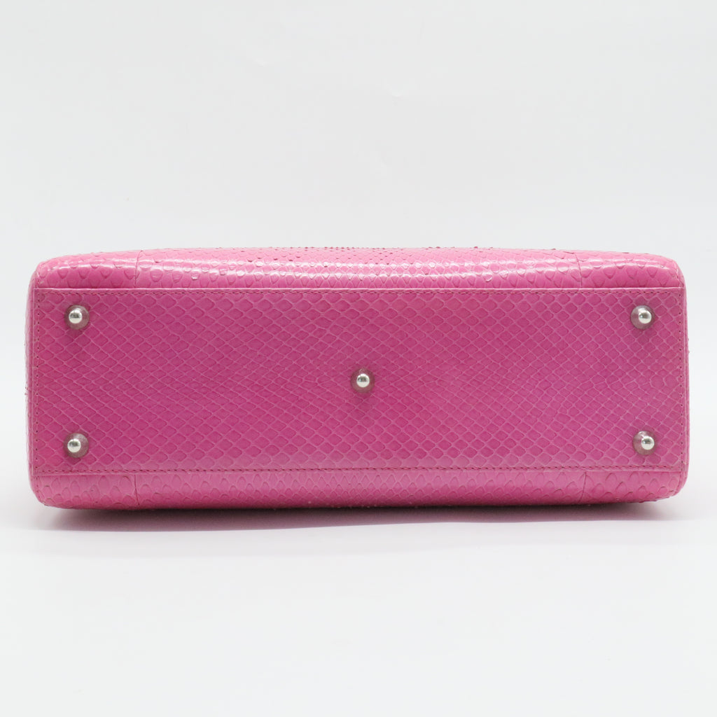 Lady Dior Bag Python Large