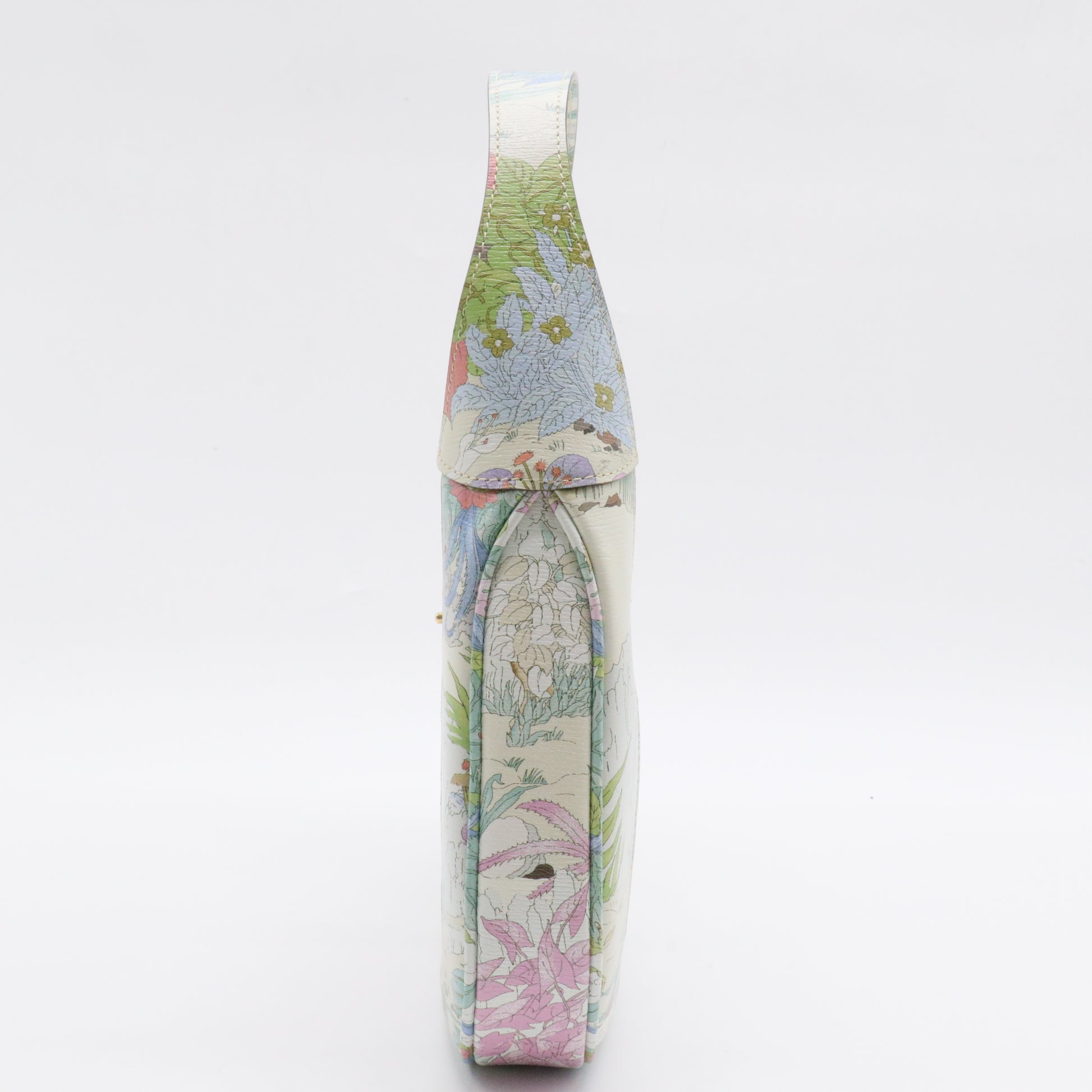 Jackie Original Shoulder Bag Flora Canvas Small
