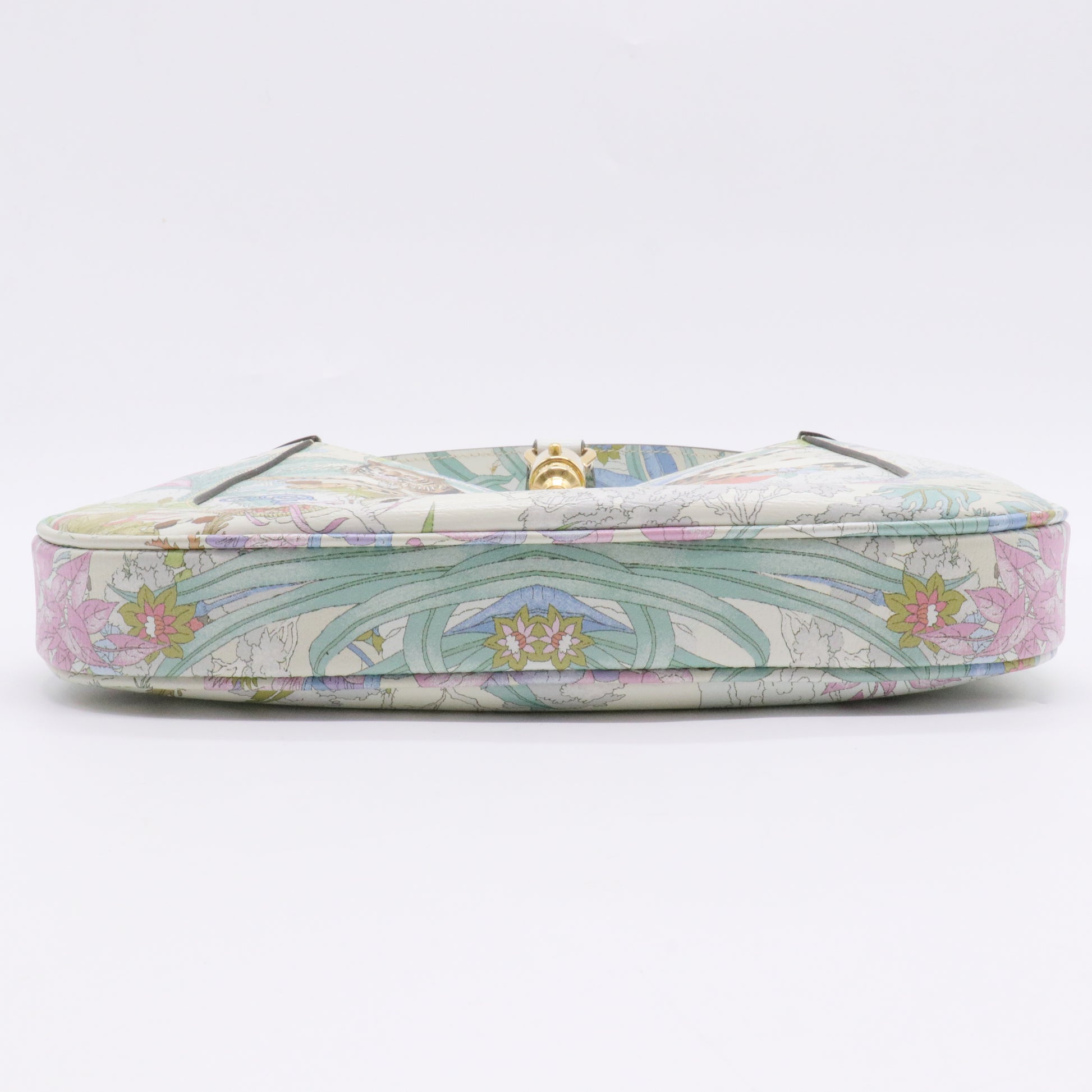 Jackie Original Shoulder Bag Flora Canvas Small