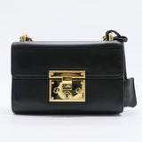 Padlock Shoulder Bag Leather Small