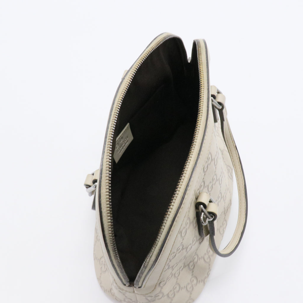 Dome Satchel Microguccissima Leather Mini