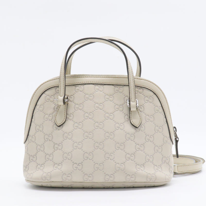 Dome Satchel Microguccissima Leather Mini