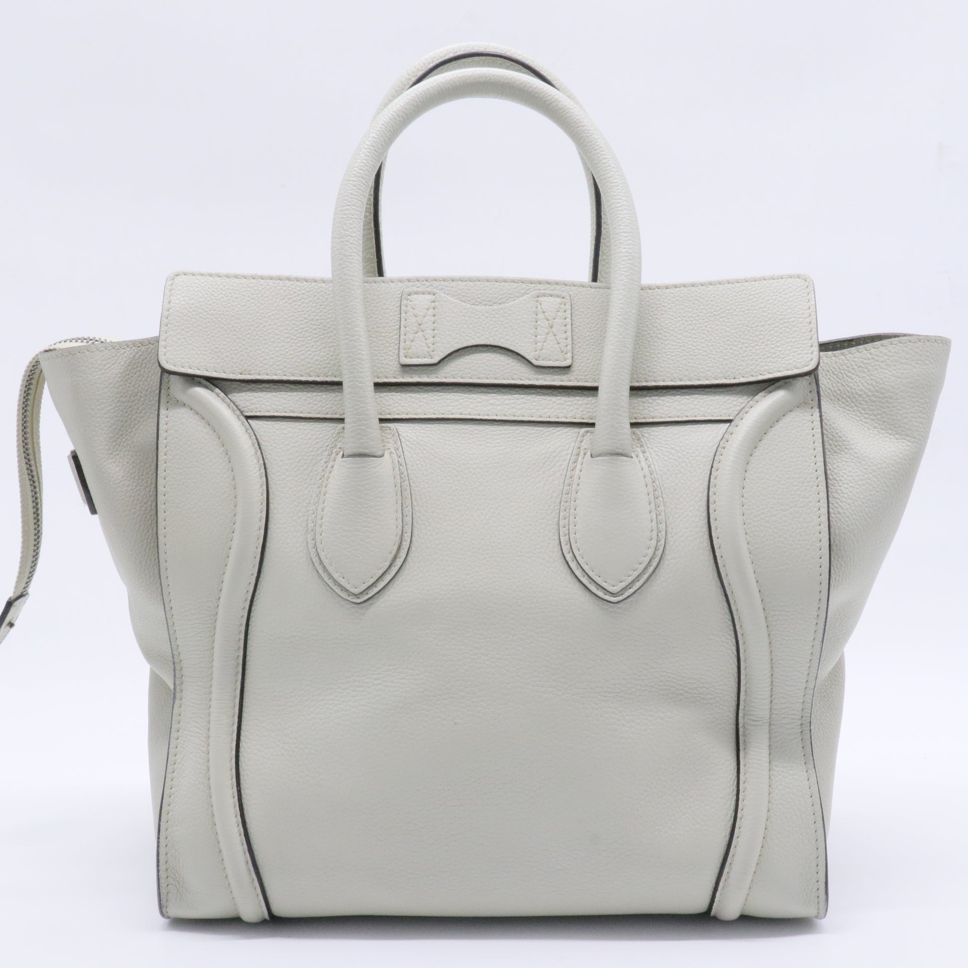 Luggage Bag Grainy Leather Mini