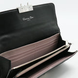 Lambskin Cannage Miss Dior Chain Wallet Black