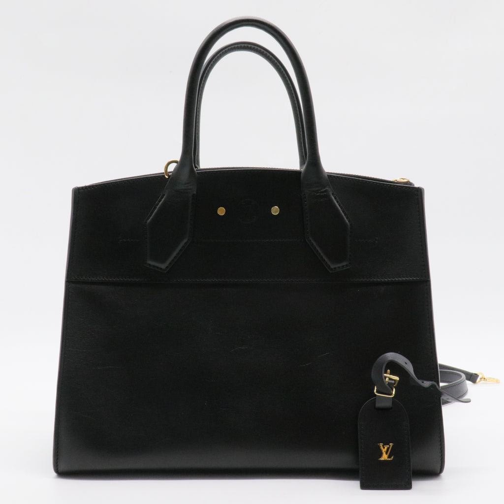 City Steamer Handbag Leather MM