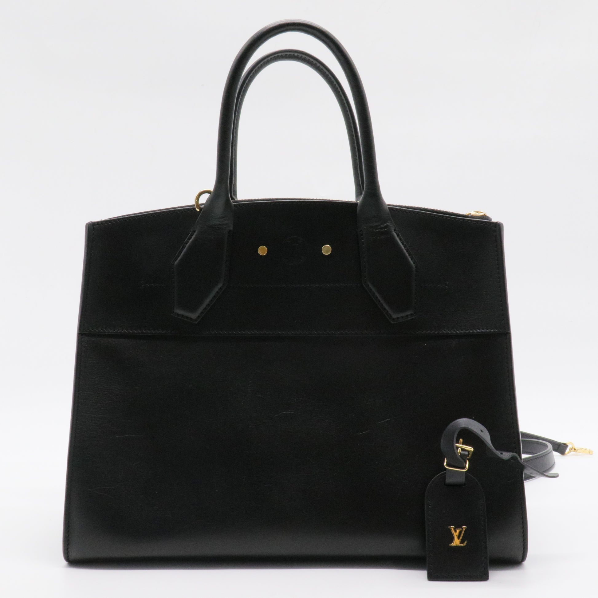 City Steamer Handbag Leather MM