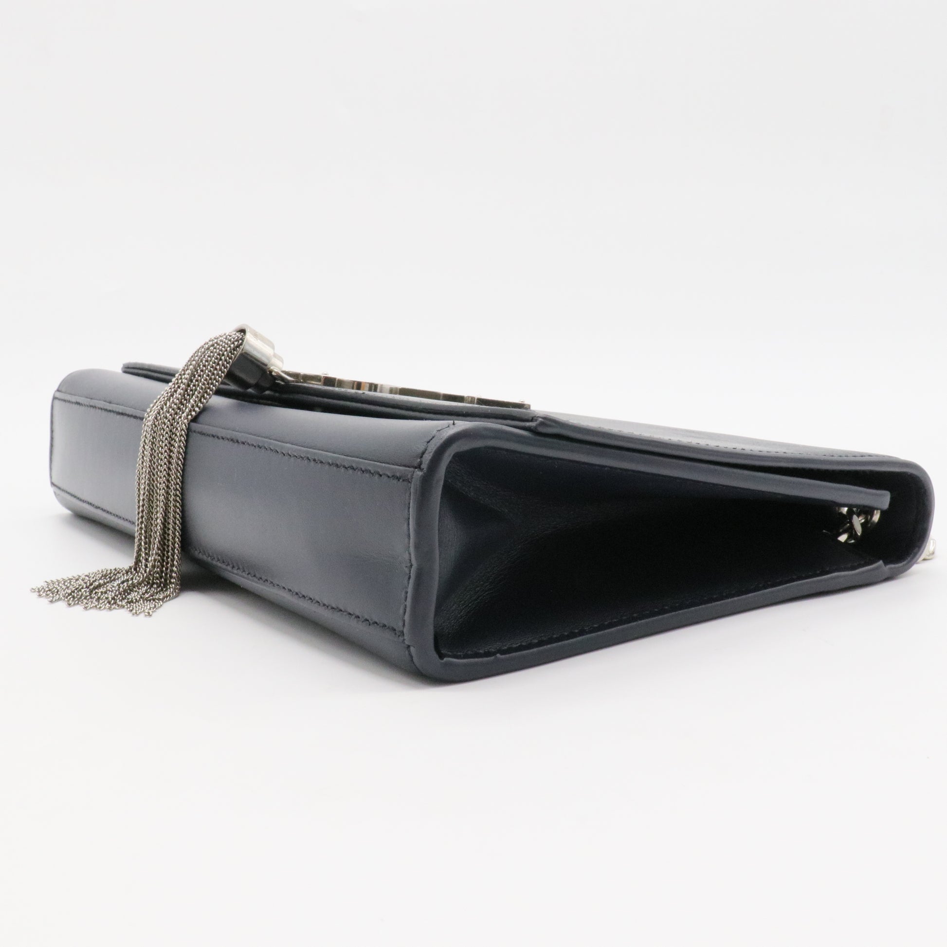 Classic Monogram Tassel Crossbody Bag Leather