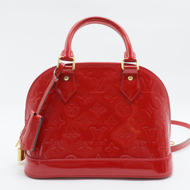 Alma Handbag Monogram Vernis BB