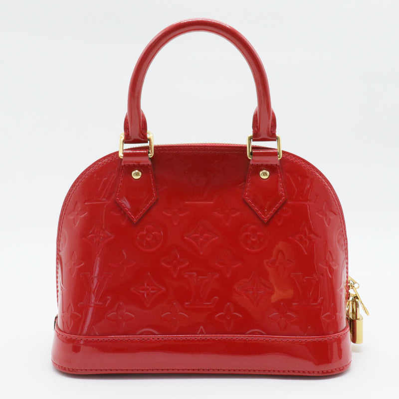 Alma Handbag Monogram Vernis BB