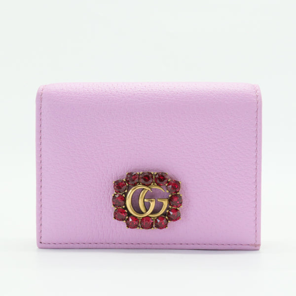 GG Marmont Flap Wallet Leather