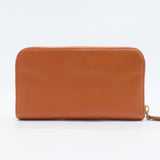 Zip Around Wallet Saffiano Leather Long