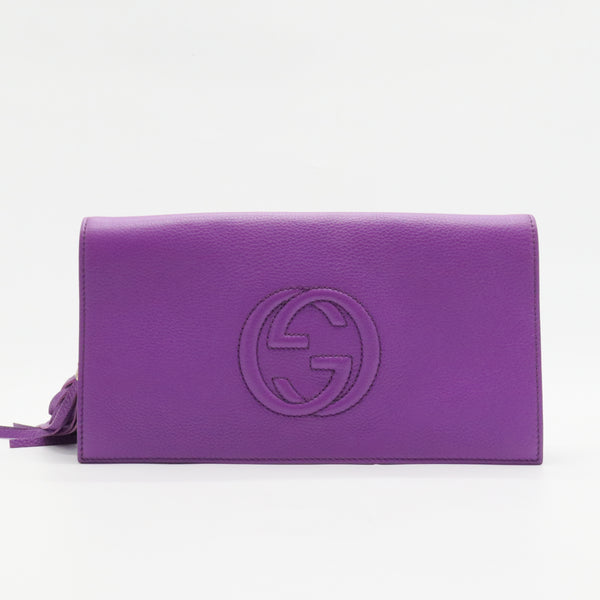 Soho Clutch Leather