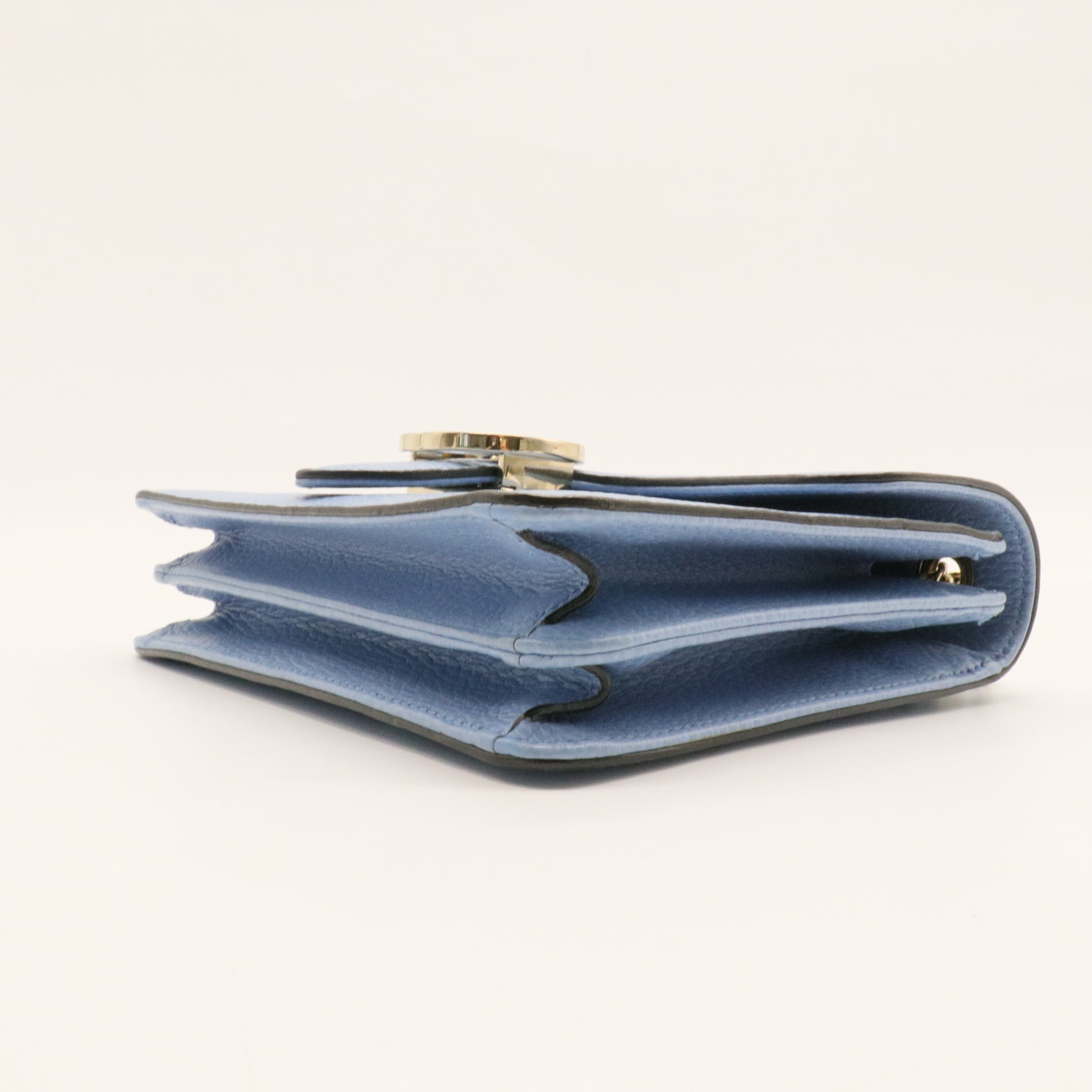 Interlocking Shoulder Bag Leather Small